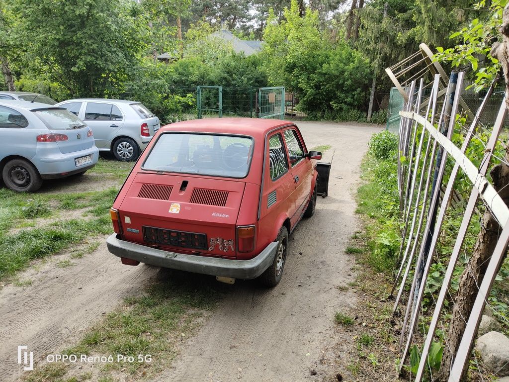 Fiat 126p Elegant Pług