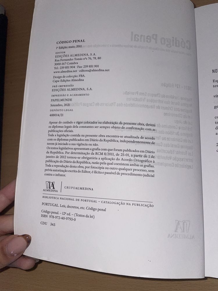 Codigo penal direito