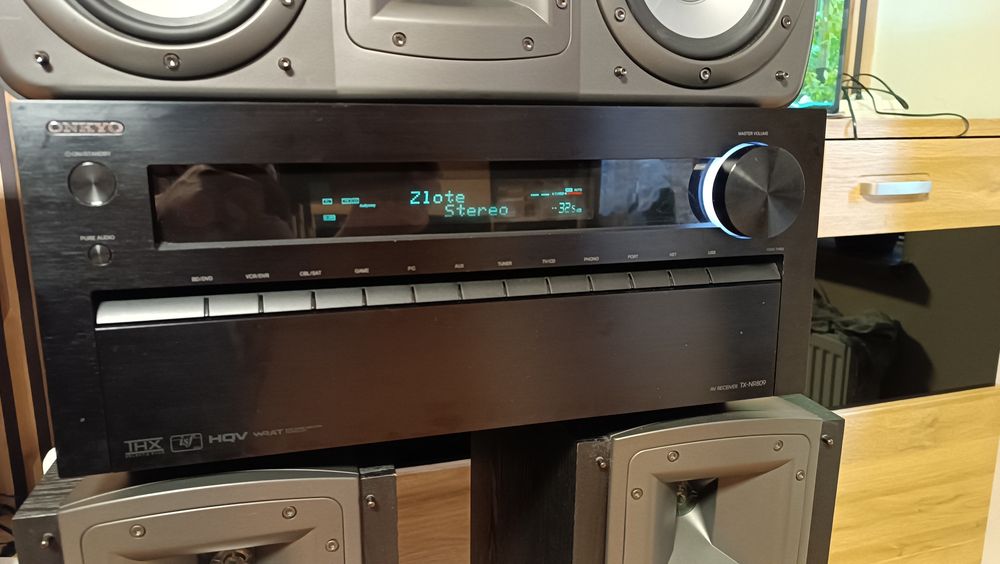 Zestaw audio Klipsch Synergy + Onkyo TX-NR809 | Stan bdb | Kino domowe