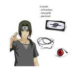 Zestaw Naruto pierścień + naszyjnik + ochraniacz Nowy