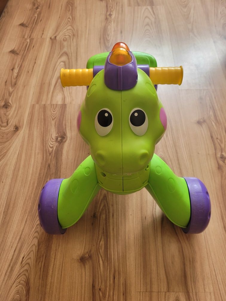 Jeździk chodzik dinozaur Fisher Price