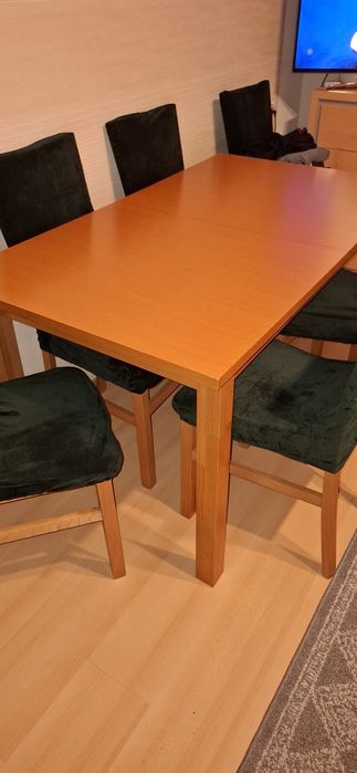 Sprzedam stół rozkładany + 6 krzeseł