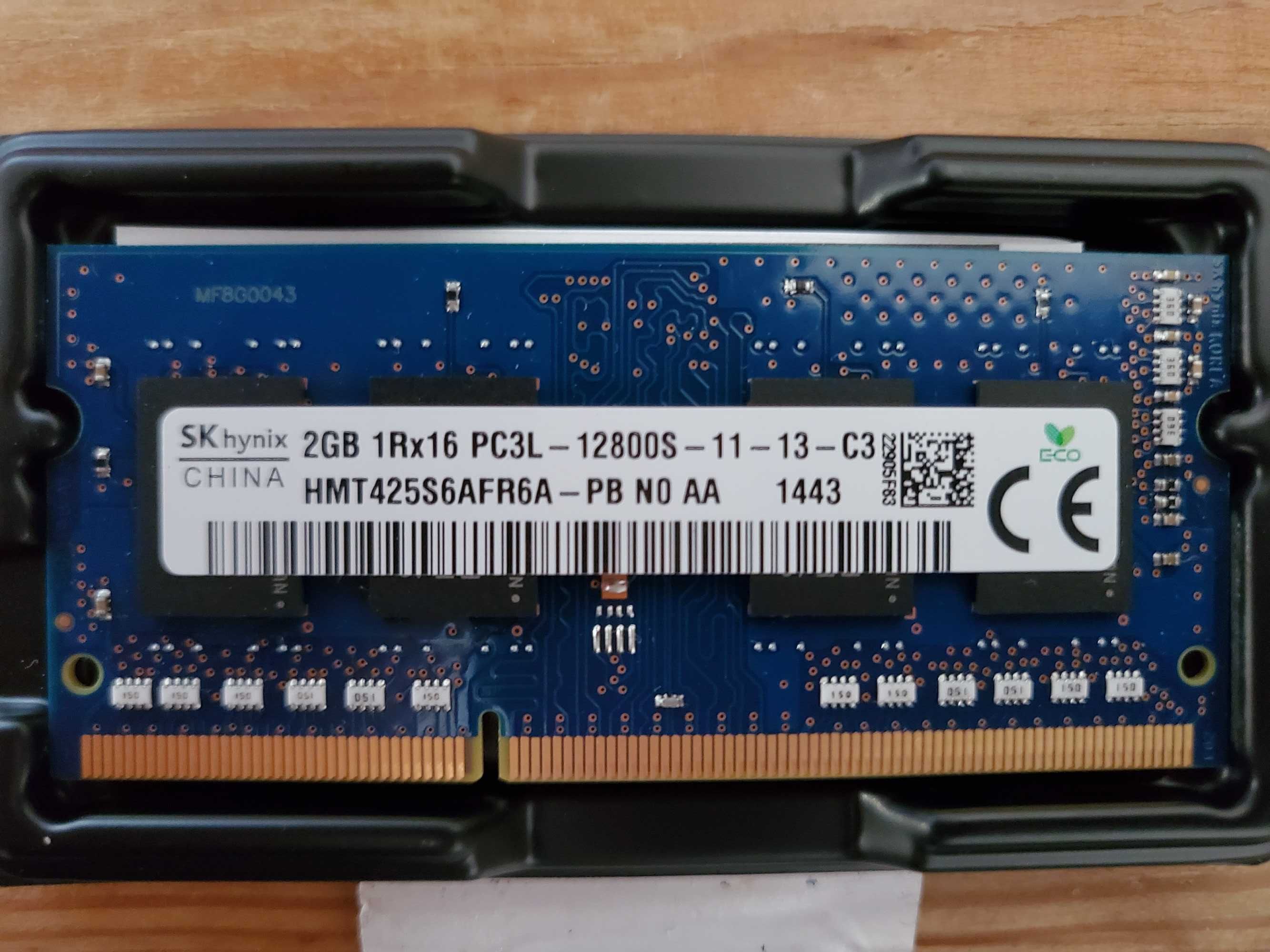 Оперативная память DDR3 ASint 1Gb, Kingston 2GB; DDR3L Hynix 2GB