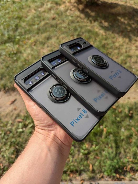 Противоударный чехол Google Pixel 8 A Pro з кільцем с кольцом чохол
