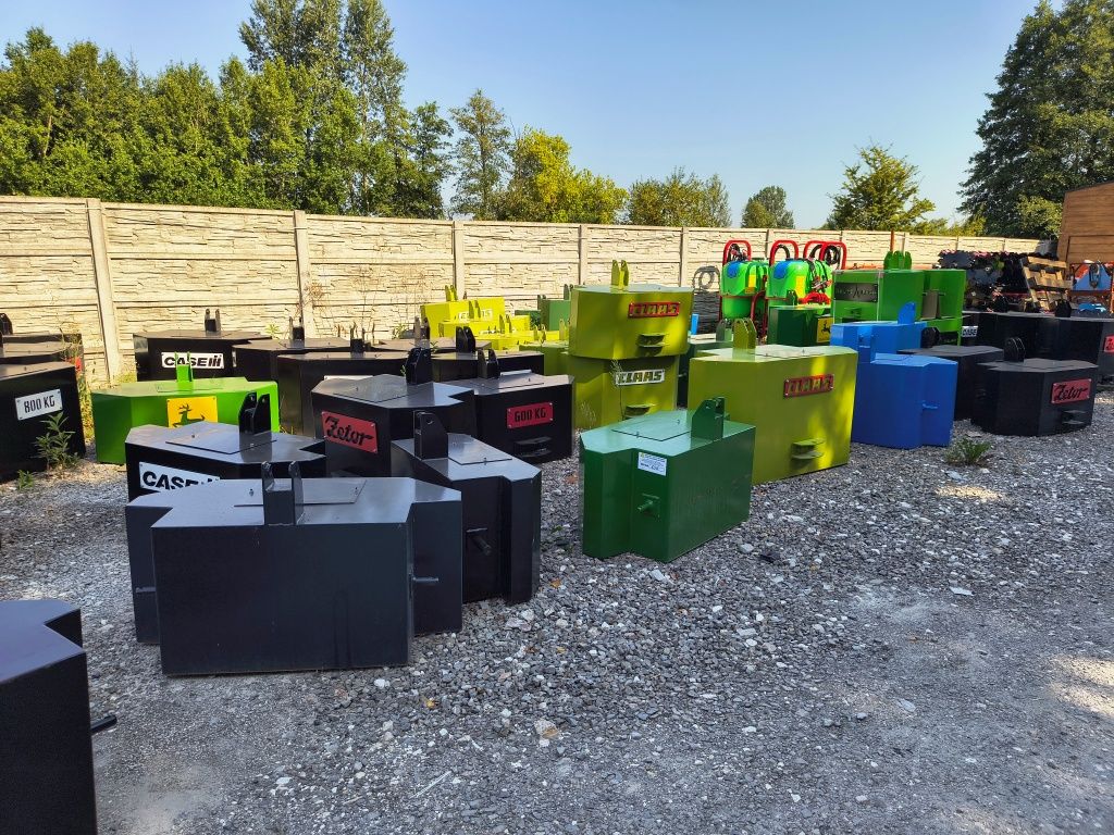 Obciążnik do ciągnika na TUZ Balast różne wielkości Dowóz