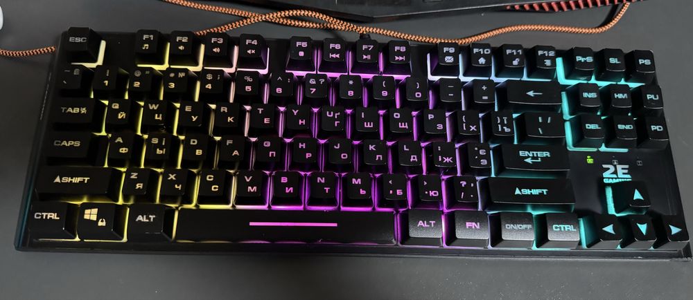 Продам ігрову клавіатуру 2E Gaming KG355UBK (знята з виробництва)