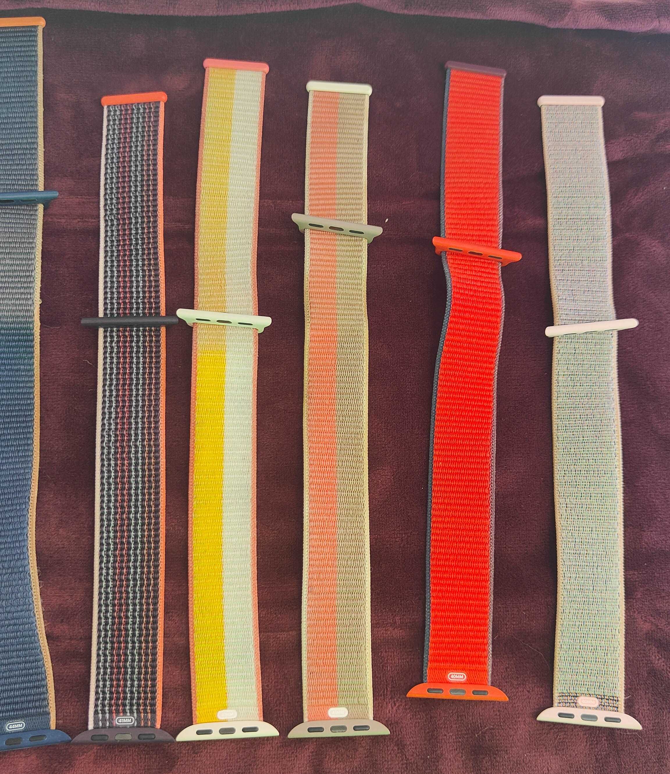 Оригінальні ремінці Apple Watch Band 45 44 42 41 40 мм Nike Red Loop