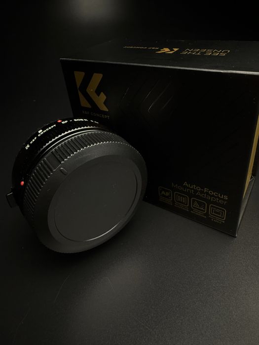 Адаптер перехідник K&F Concept для об’єктивів Canon