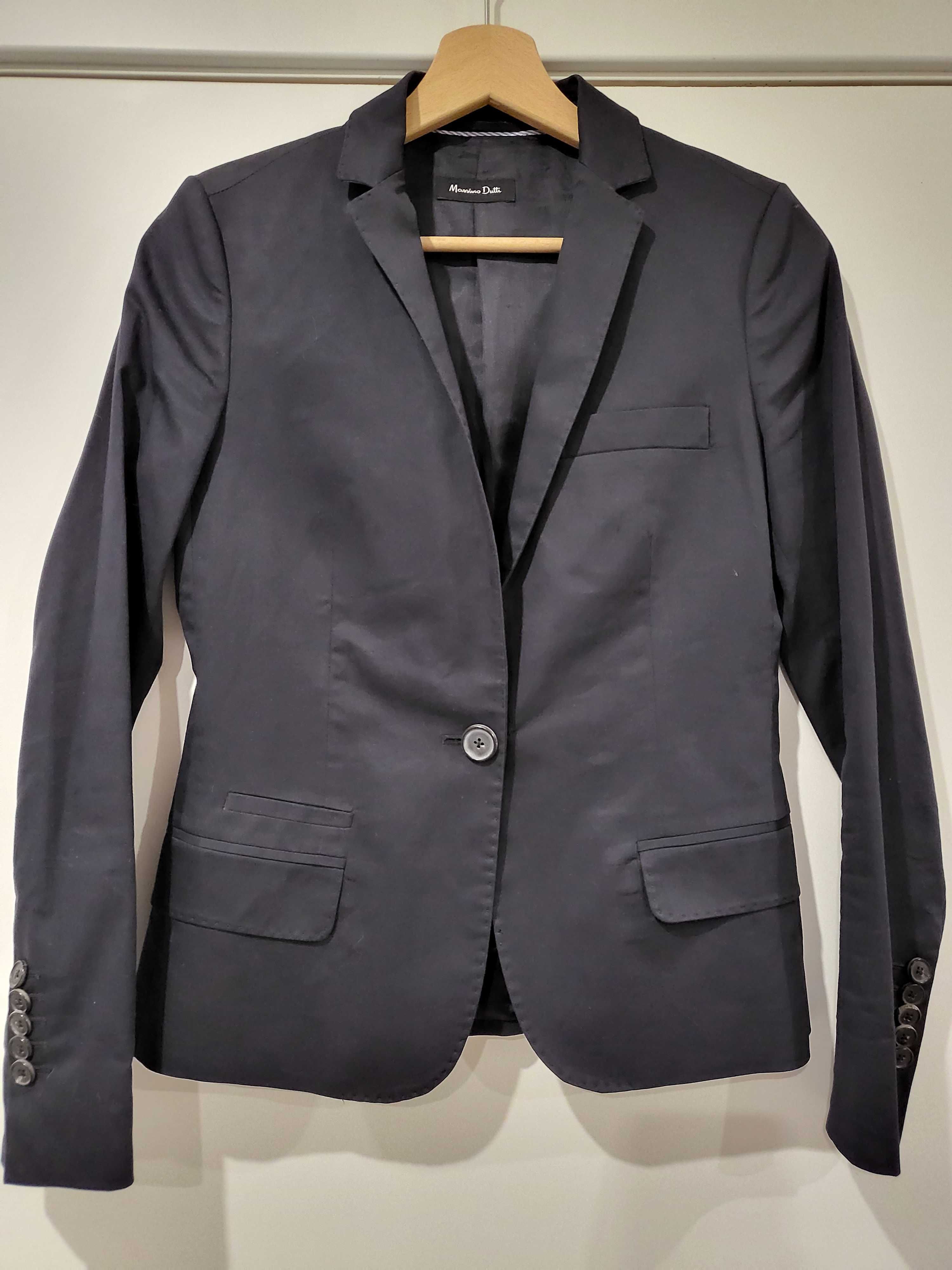 Blazer Massimo Dutti preto como novo