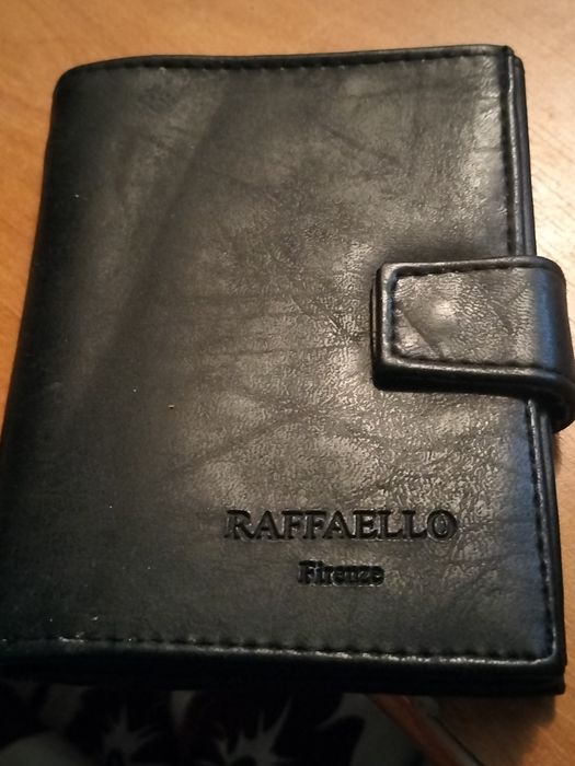 Portfel czarny raffaello