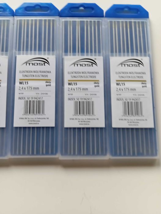 Elektrody wolframowe