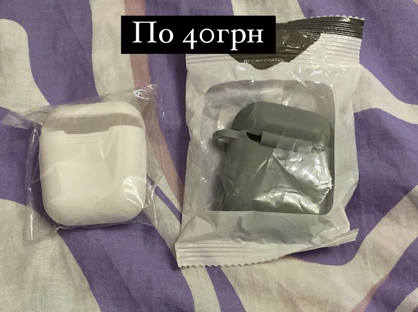 Чохол на iphone XR airpods 1/2 silicon case україна