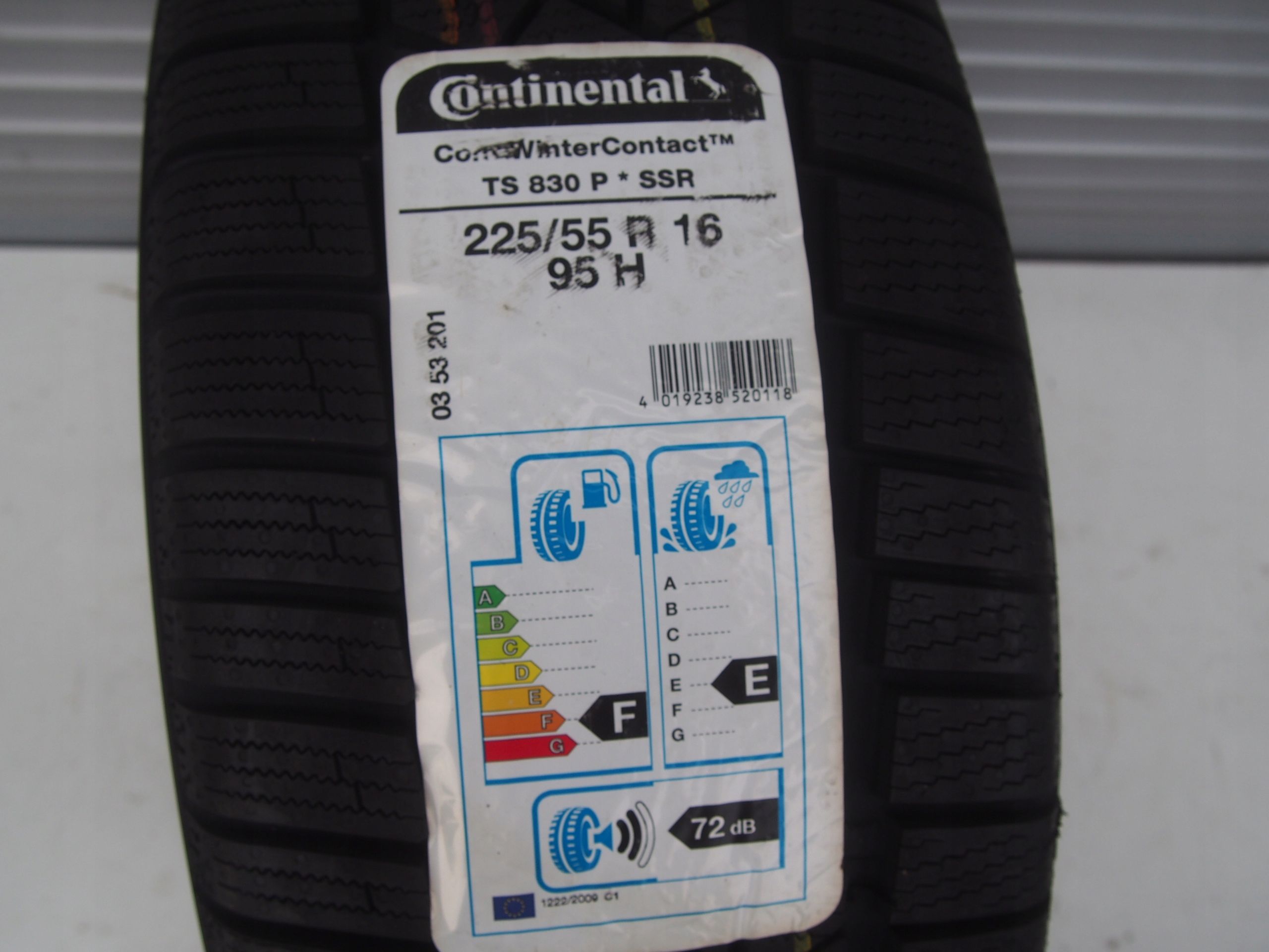 Continental contiwintercontact TS830P 225/55R16 1X