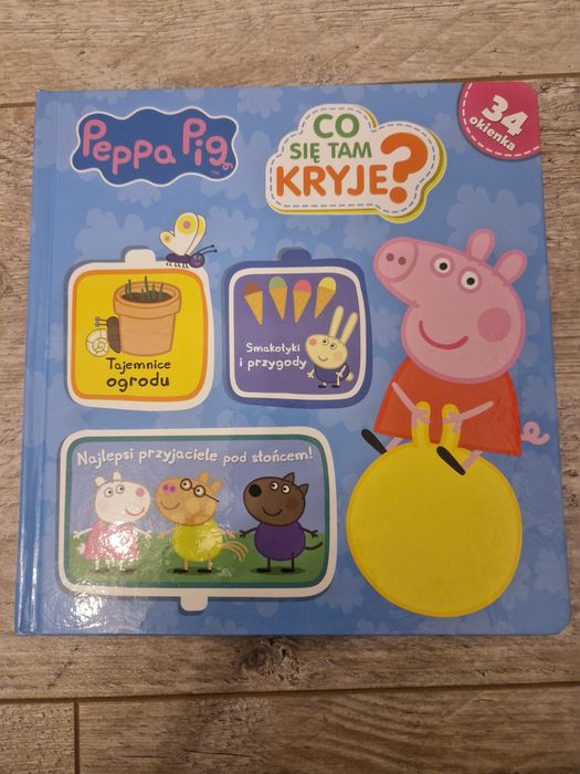 Świnka Peppa książeczka z okienkami