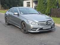 Mercedes E350cdi 265ps, 182tys km, Coupe, Pakiet AMG, Automat, 19 cali