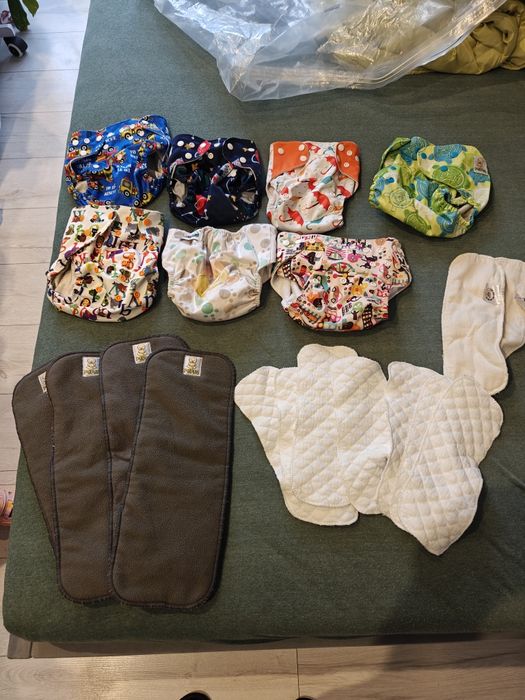 Pieluszki wielorazowe różne marki