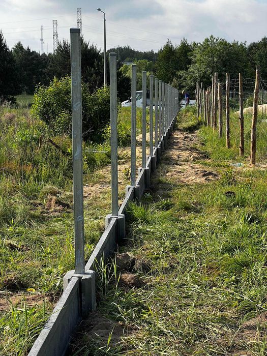 Ogrodzenie panelowe  123/133/153 CM FI4/FI5, KOMPLET, transport montaż