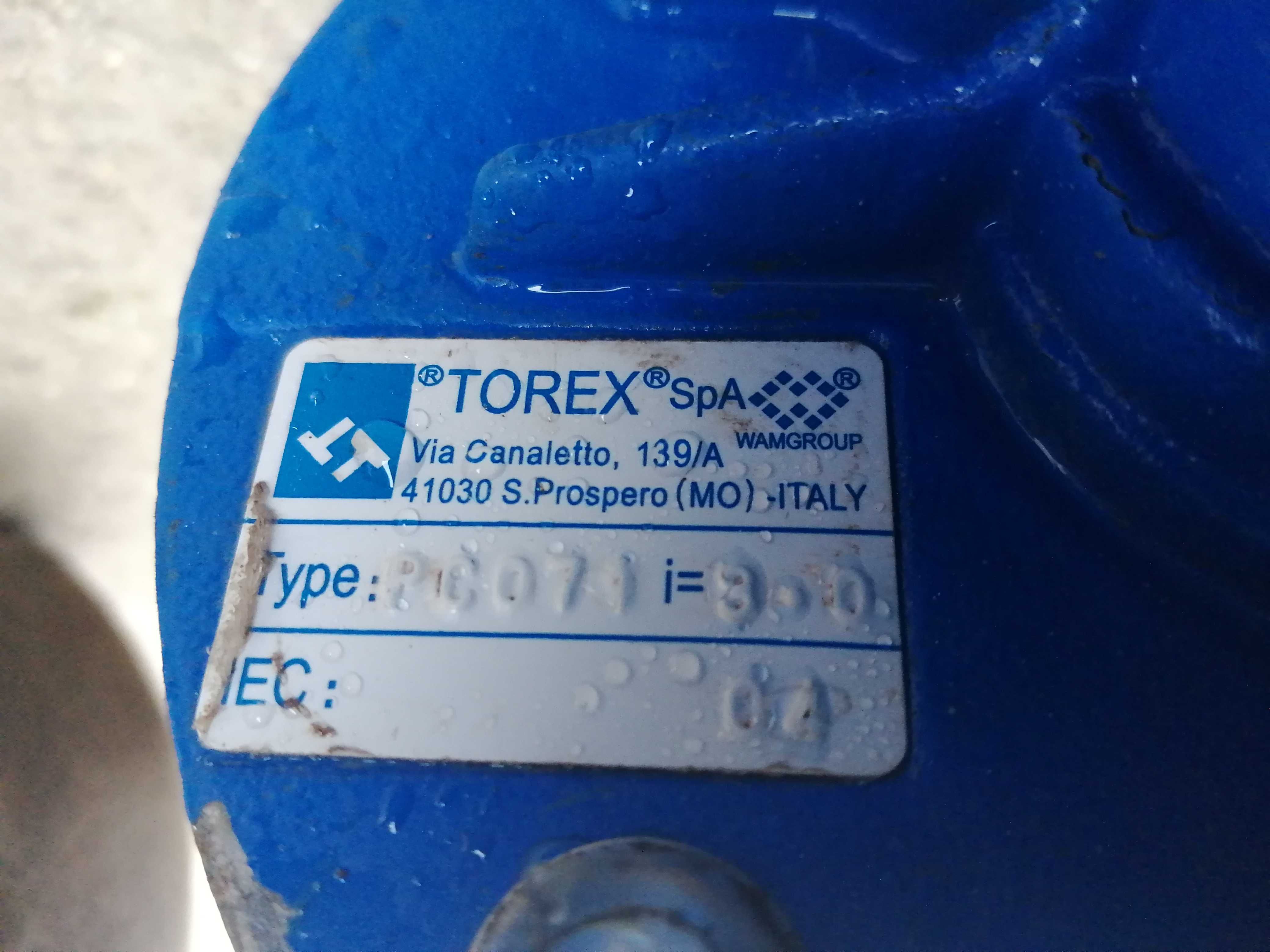 Motoreduktor kątowy 0,55 kw 10,5 obr/min TOREX