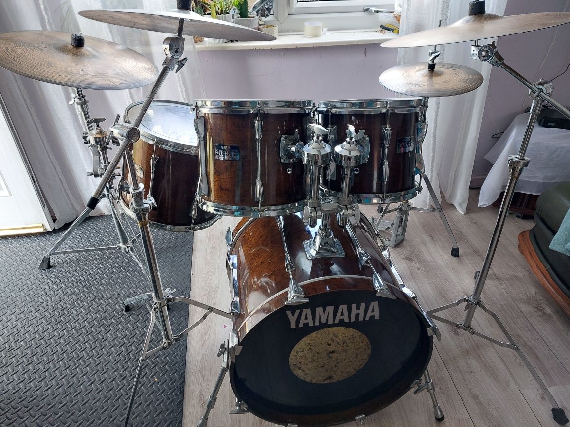 Perkusja Yamaha Club Custom + Talerze