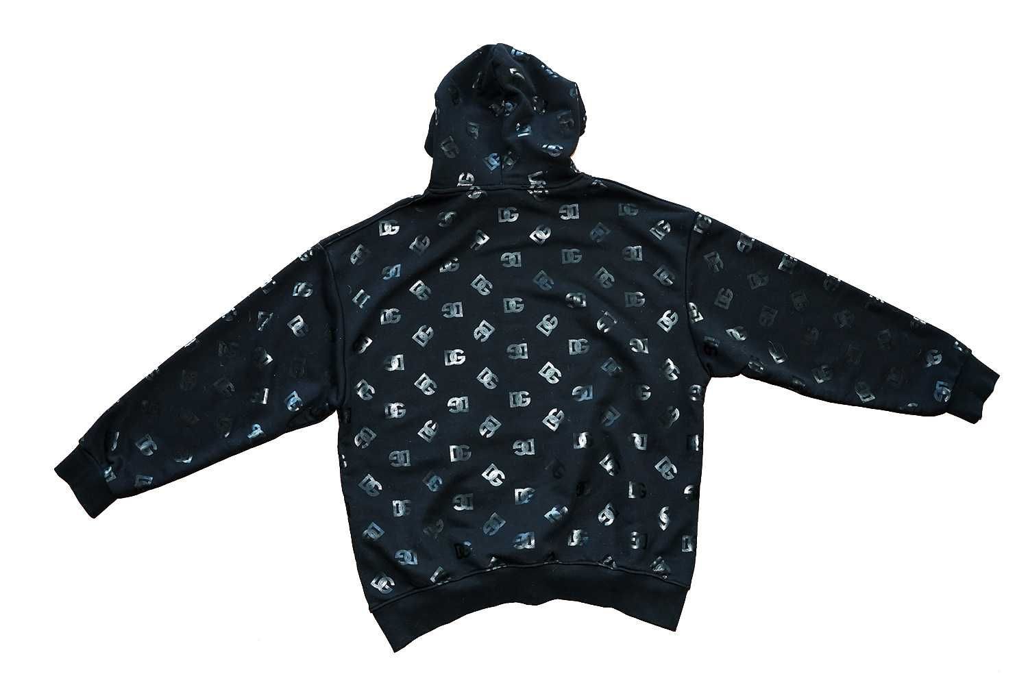 Oryginalna bluza z kapturem i kangurkiem Dolce Gabbana D&G XL