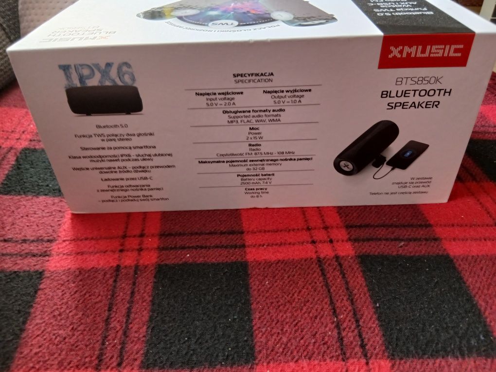 Głośnik Bluetooth xmusic 30w