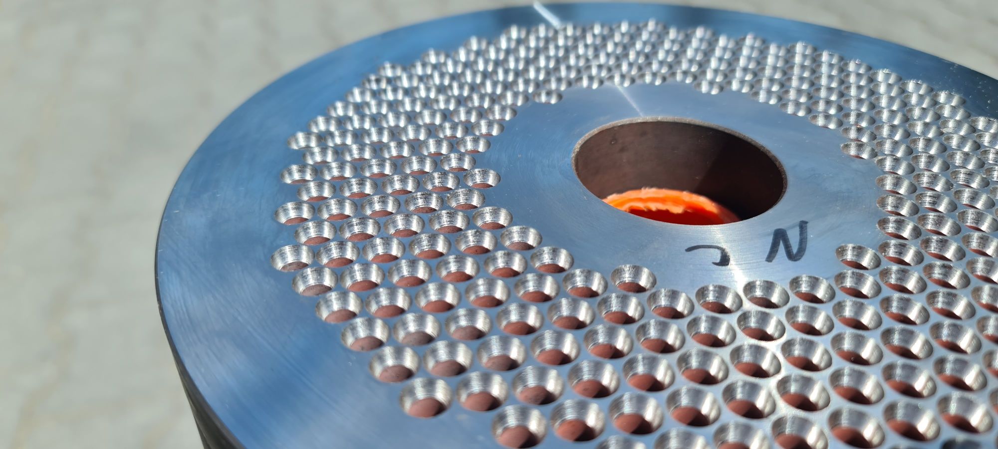 Matryca do Peleciarki MKL-335 MKL335 GRUBA Martyca Pellet INOX