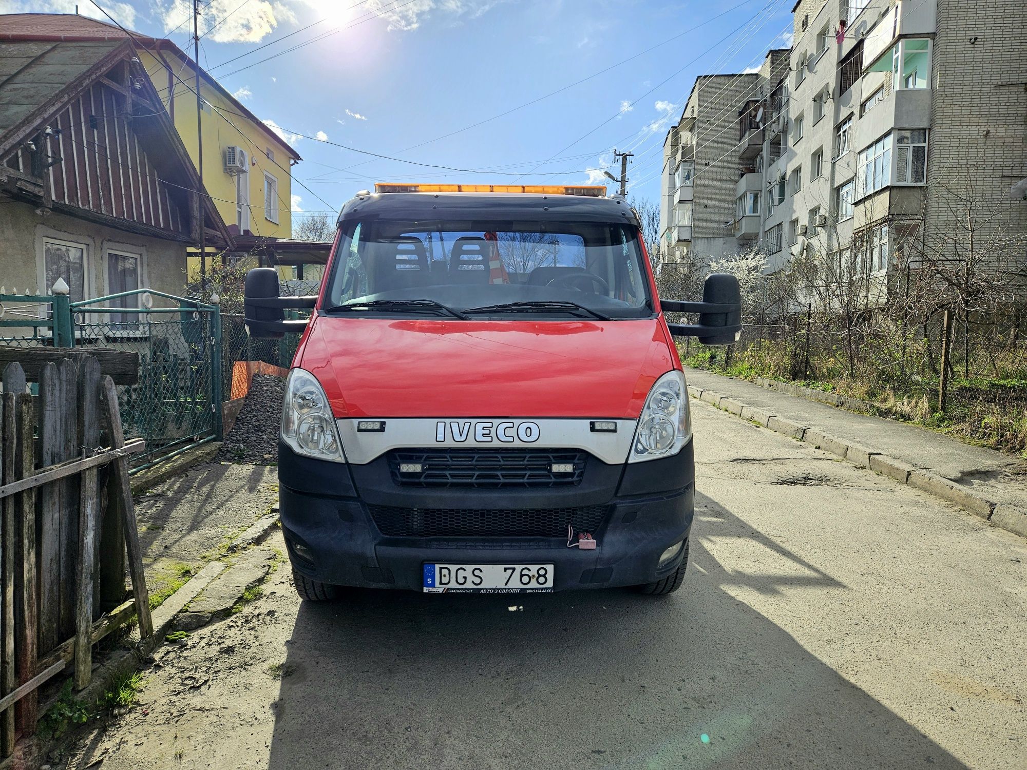 Iveco 70c17 2012 оригінальний евакуатор Boniface