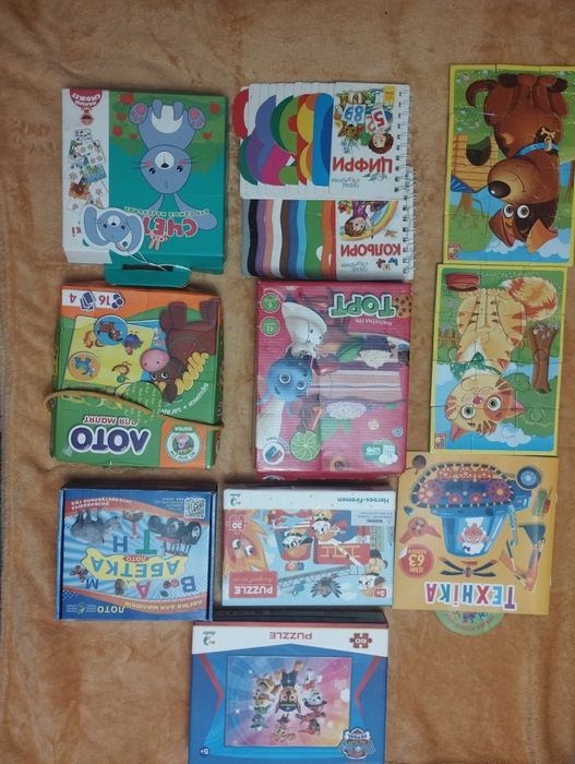 Настільні ігри для найменших