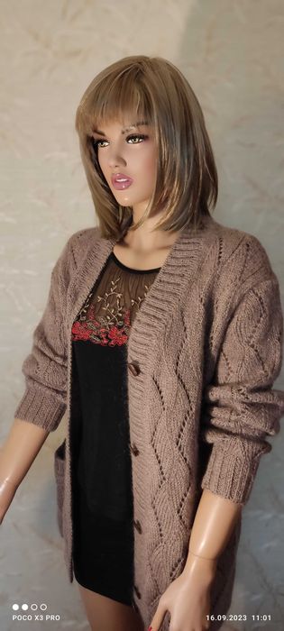 Жакет мохеровый 54 НОВЫЙ