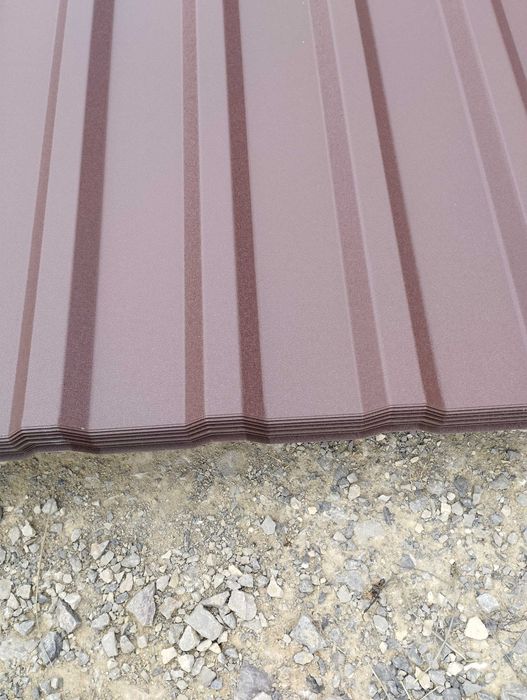 Blacha T18 RAL 8017 mat