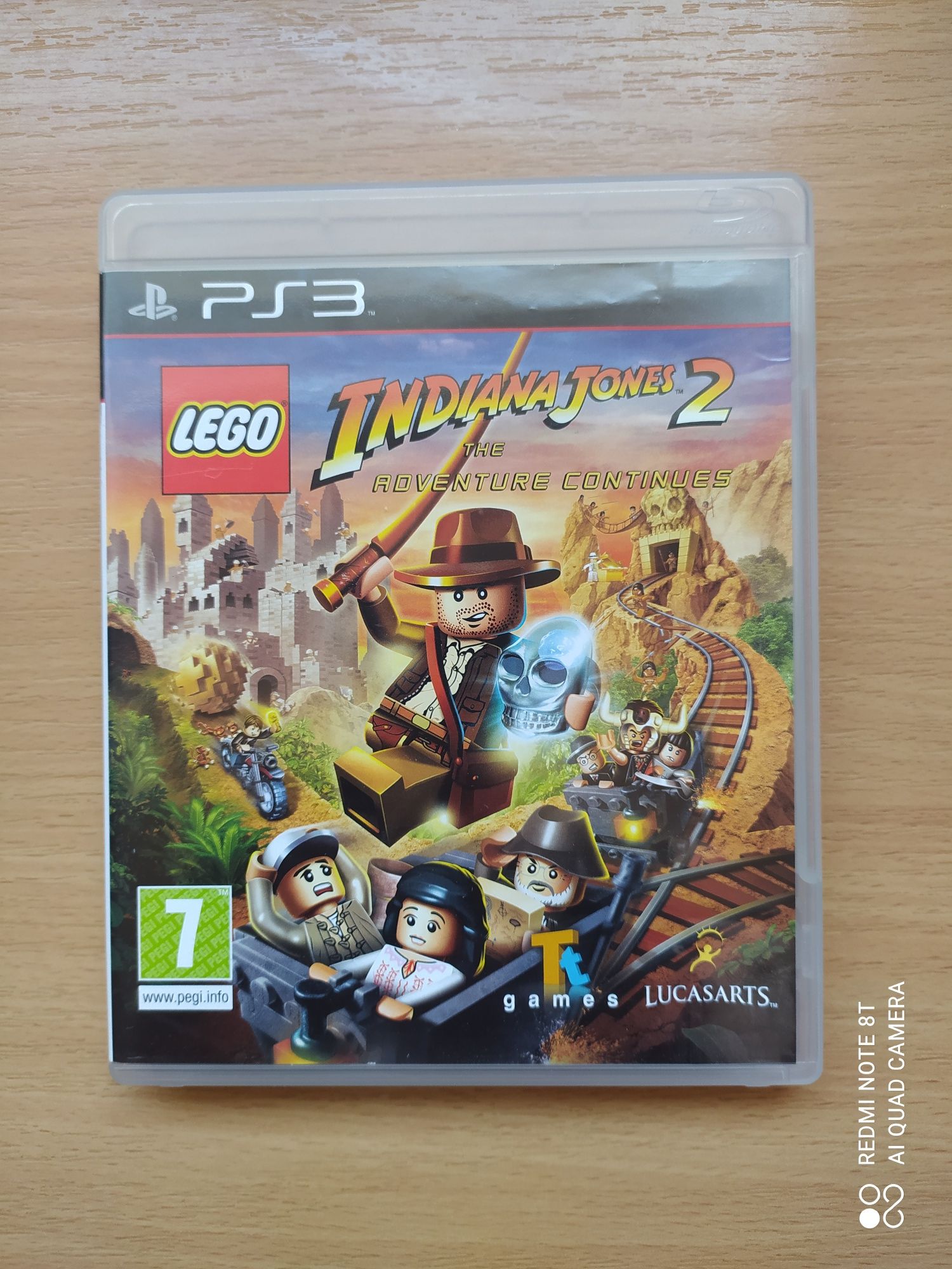 Lego Indiana Jones 2 na PS3, stan bdb, możliwa wysyłka