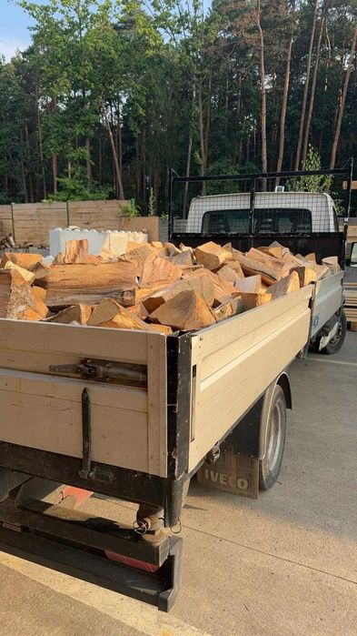 Drewno kominkowe, opałowe, zrzyna buk, dąb, brzoza, sosna