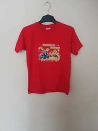 Czerwony T-shirt rozm 140