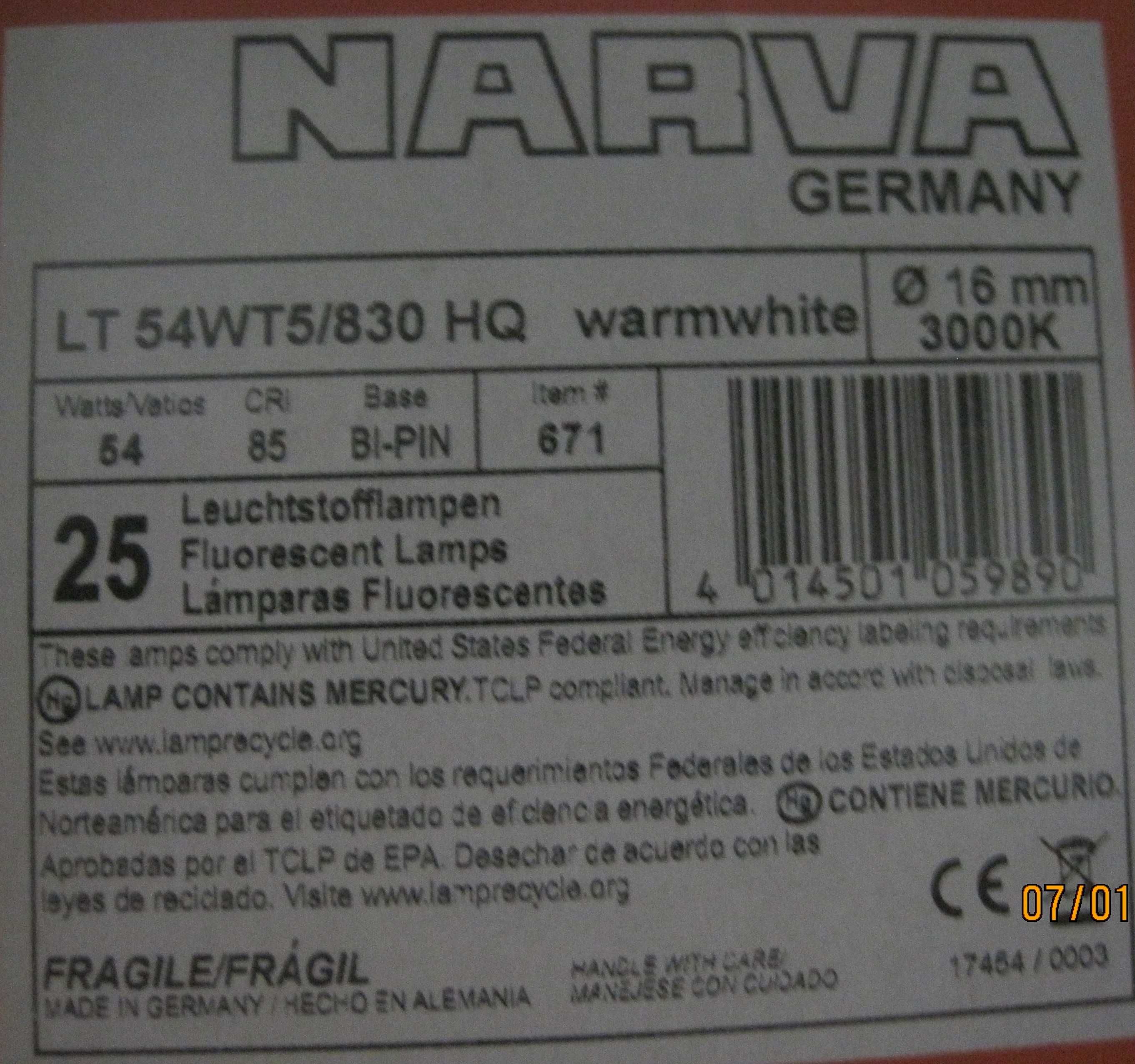 Świetlówka liniowa Philips Master TL5 HO 54W/840