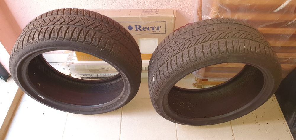 Dois Pneus, good year e Pirelli