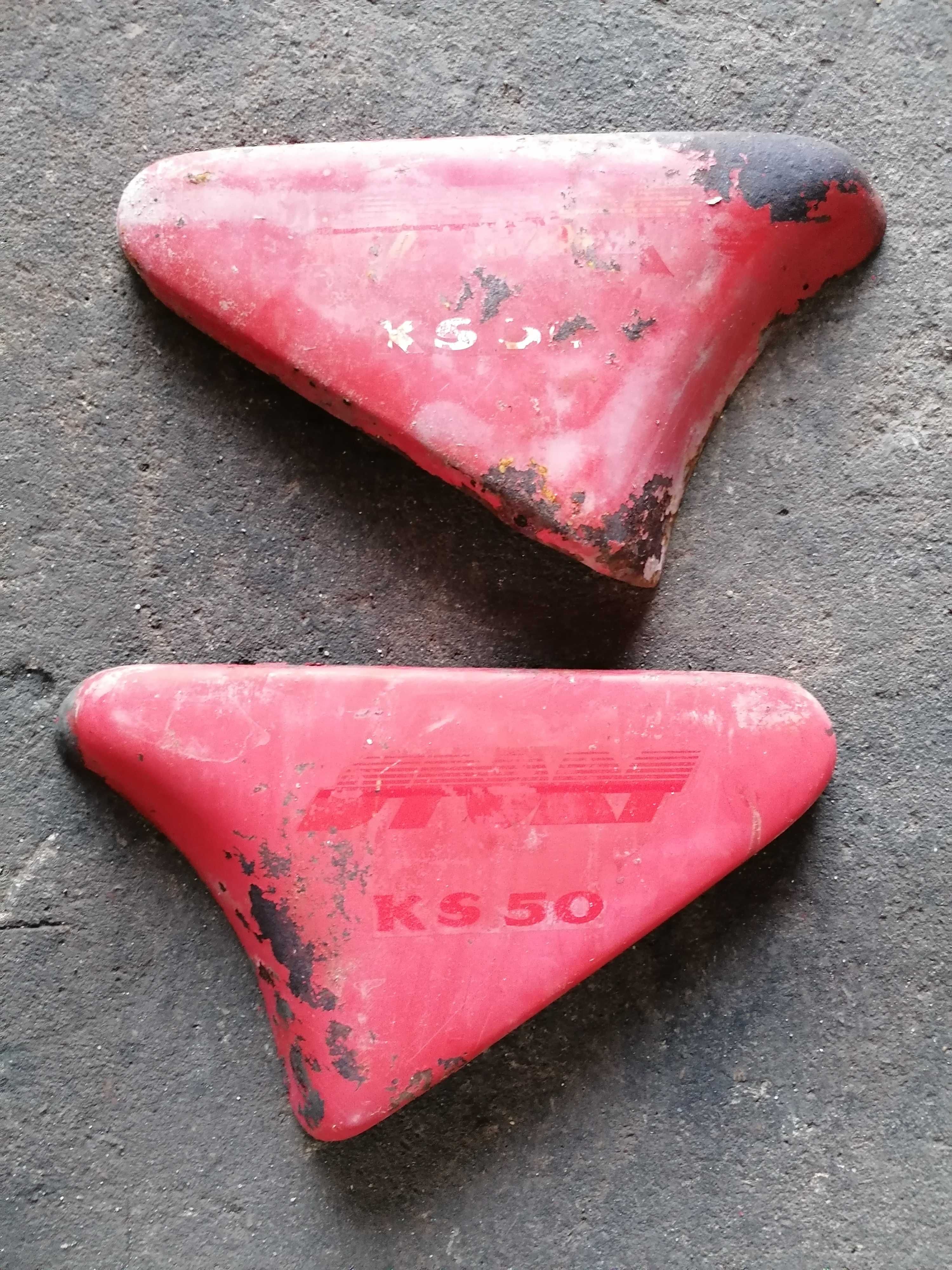 Depósito e mala esquerda ks50