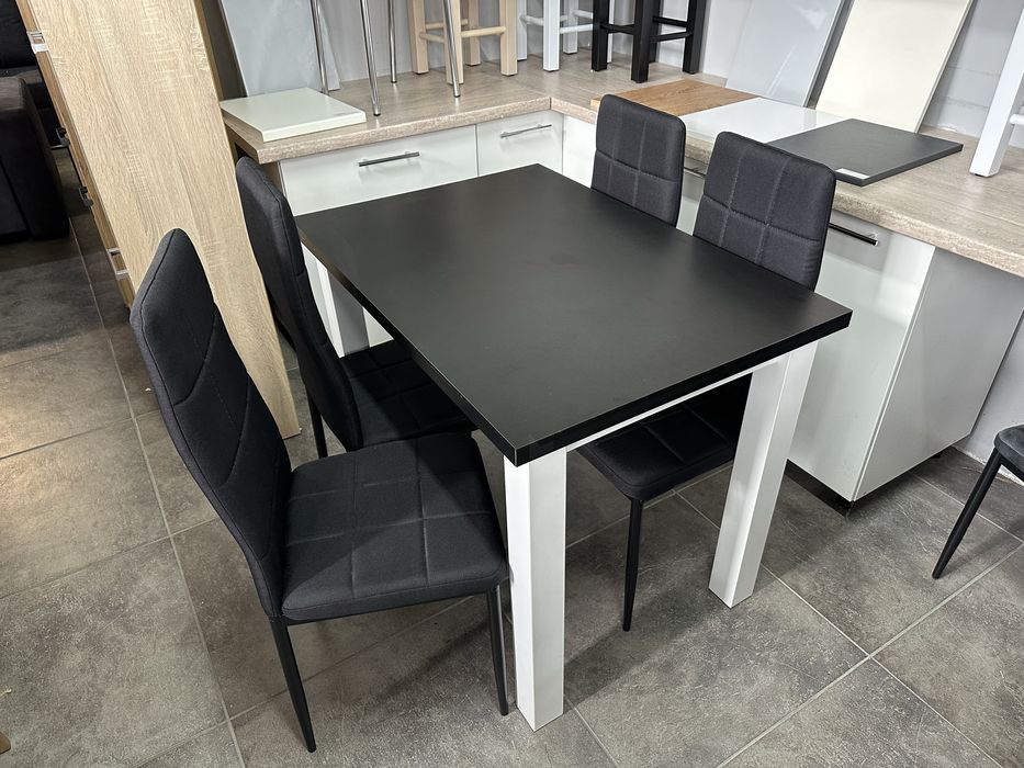 Zestaw Kwo1 femi 100 stół + 4 krzesła