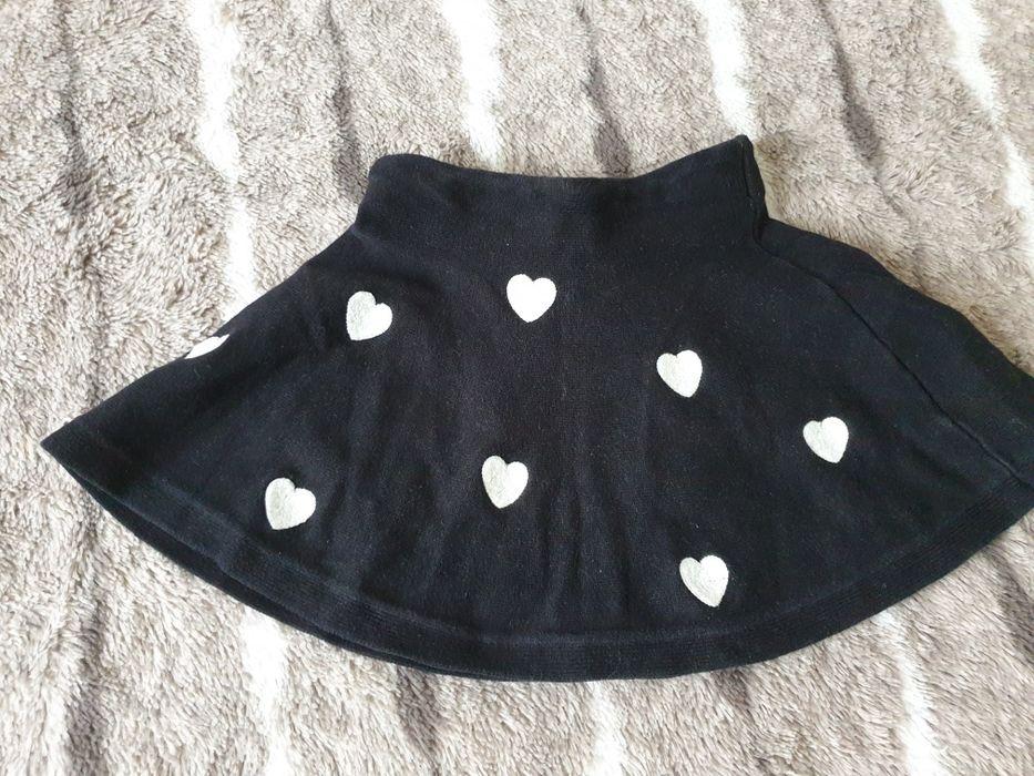 Czarna spódniczka h&m r. 2-4 lata