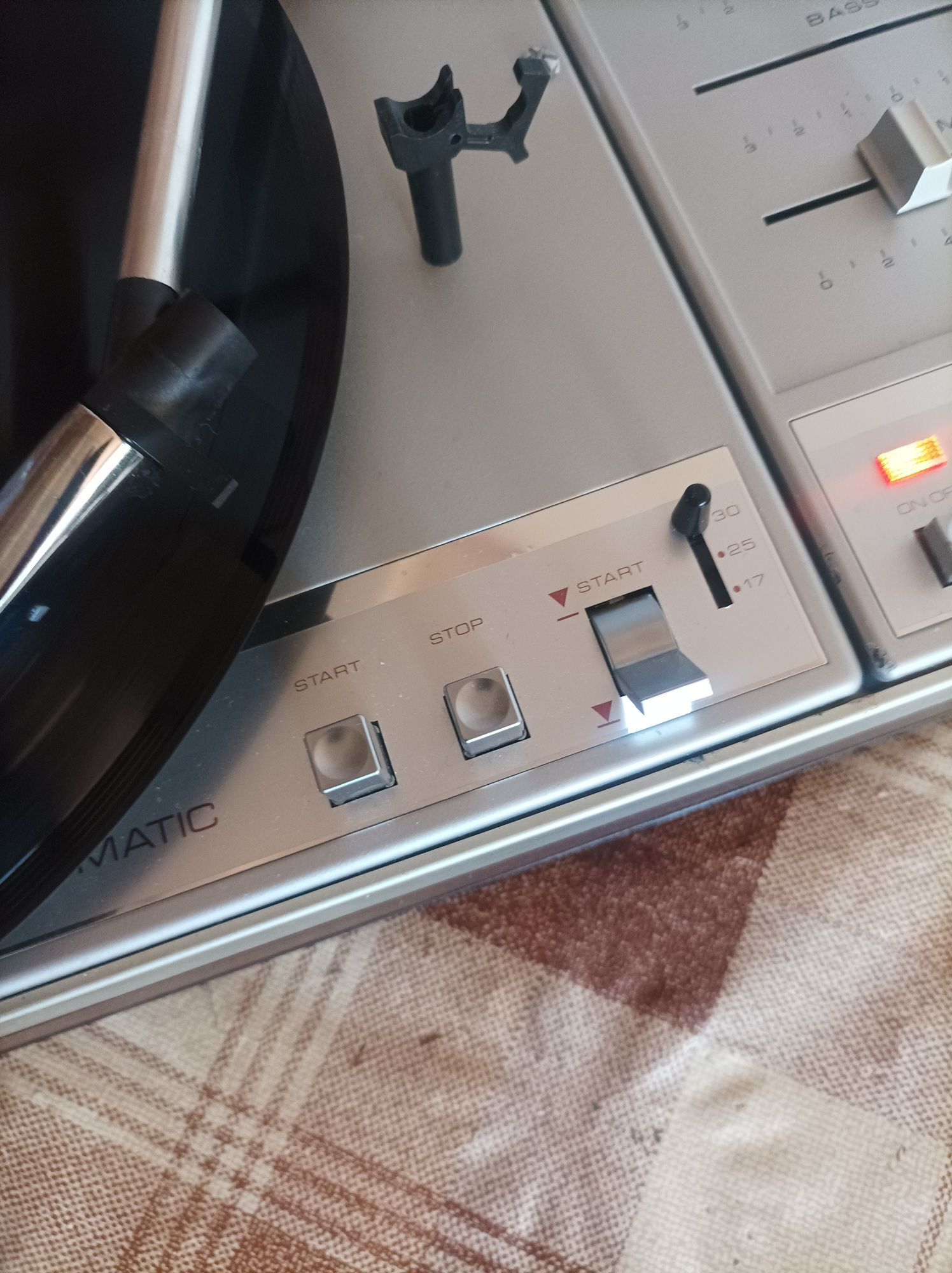 Gramofon Philips Stereo 660 Ful automat ze wzmacniaczem,zabytek