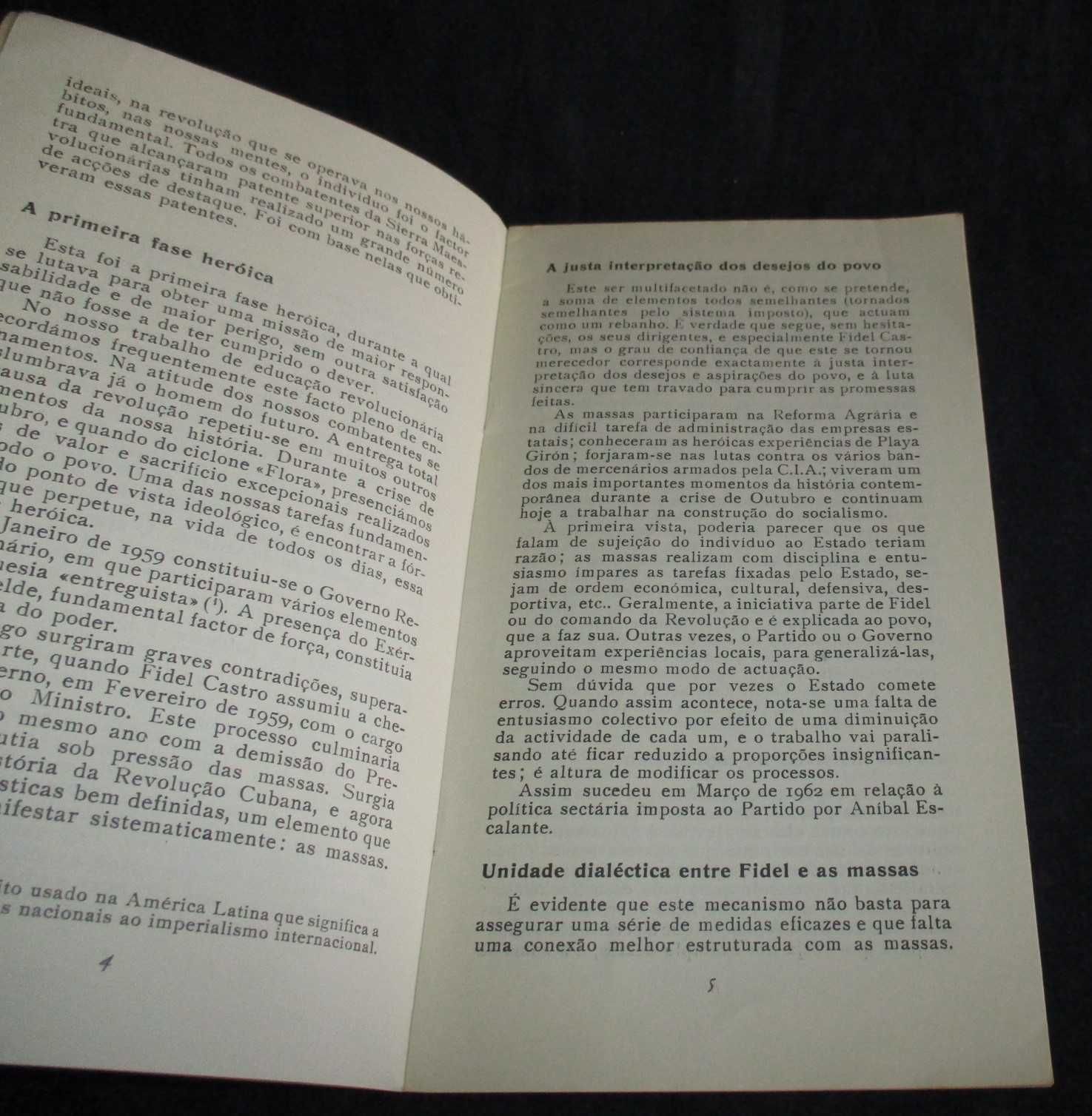 Livro O Socialismo e o Homem em Cuba Che Guevara