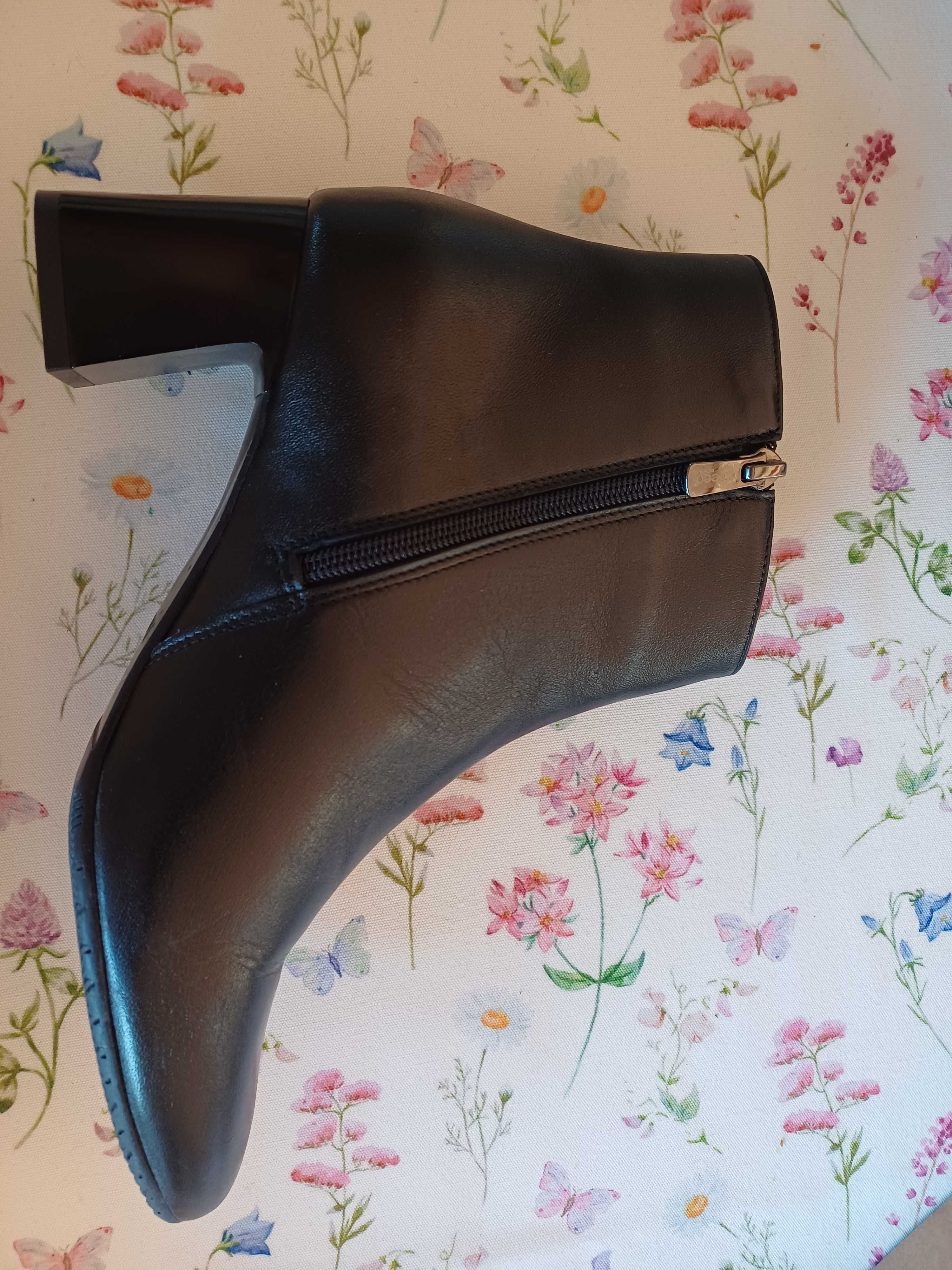Buty botki bioeco 37 nowe skóra naturalna
