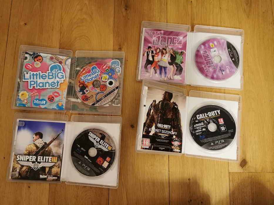 Zestaw Gier na PS3: 10 szt Sniper Shift Monopoly Lego Marvel Star Wars