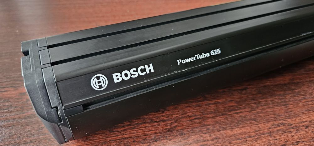 Bateria Bosch Powertube 625 wh pozioma. Horizontal.