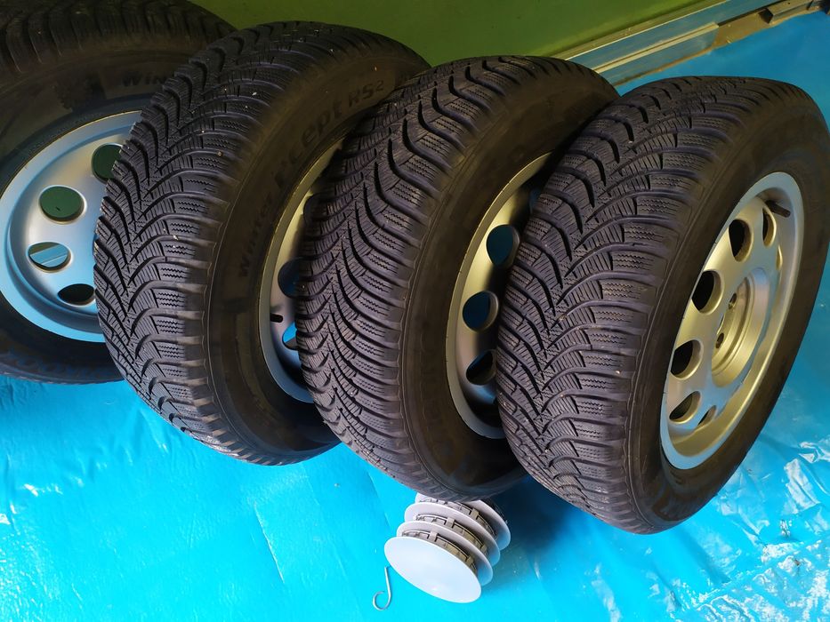 Opony zimowe 195/65R15,Hankook I*CEPT RS2,na 15"felgach alu.ET38