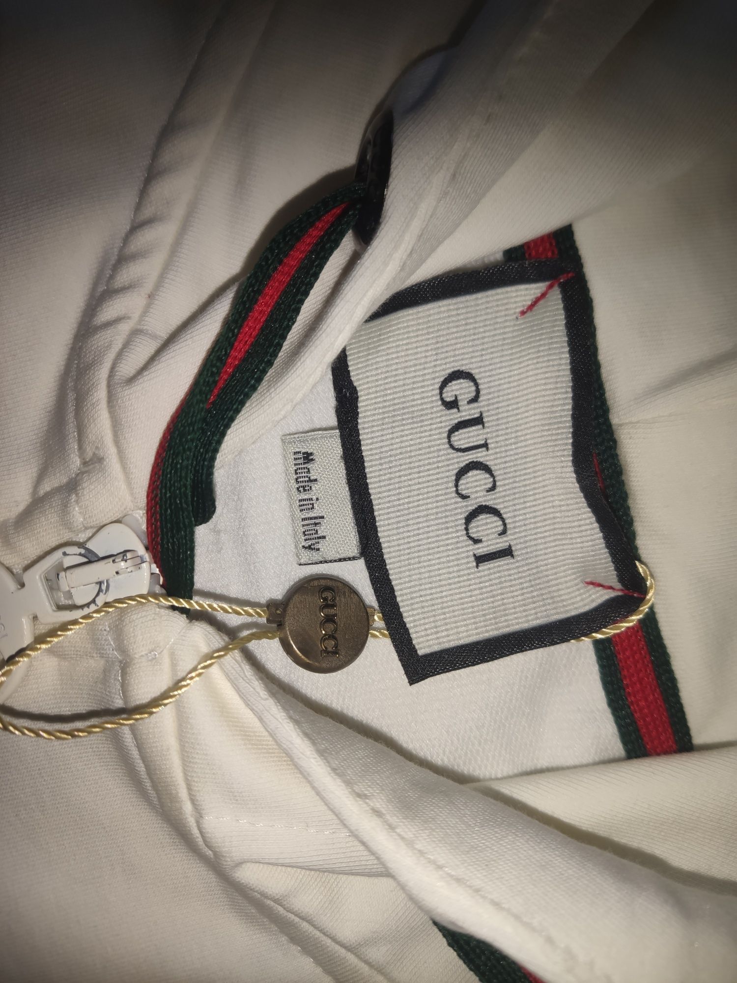 Gucci damski kremowy komplet dresowy r. S