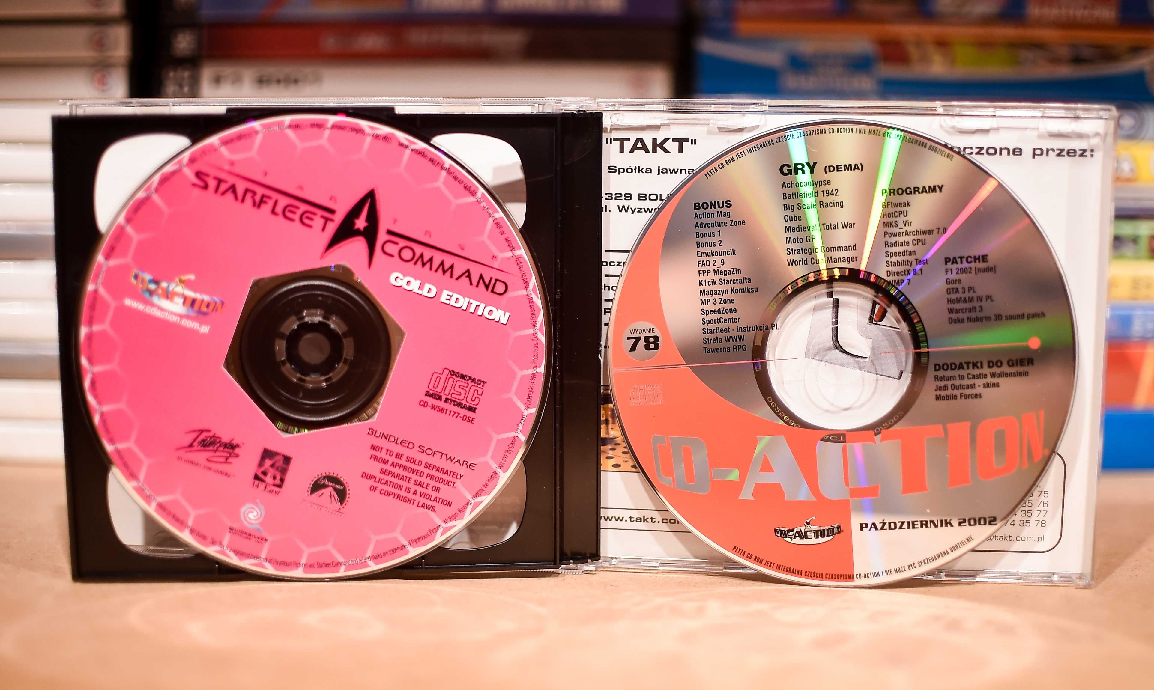 PC # CD-Action Revenant / ST Starfleet Command + D