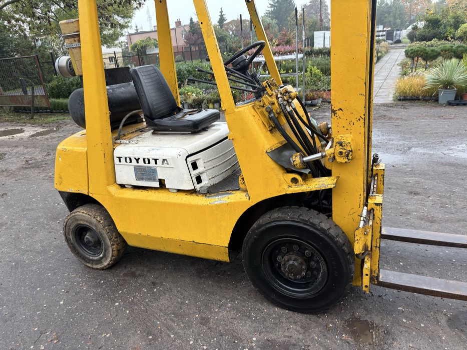 Wozek widlowy toyota lpg