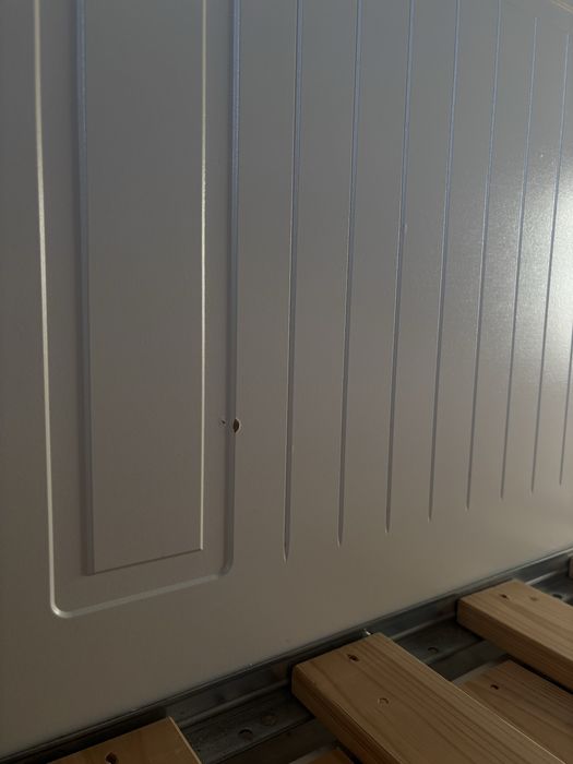białe łóżko ikea