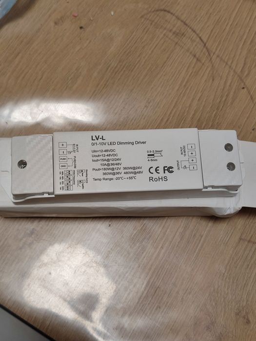 Диммер для лед стрічки V1 push-dim led dimmer