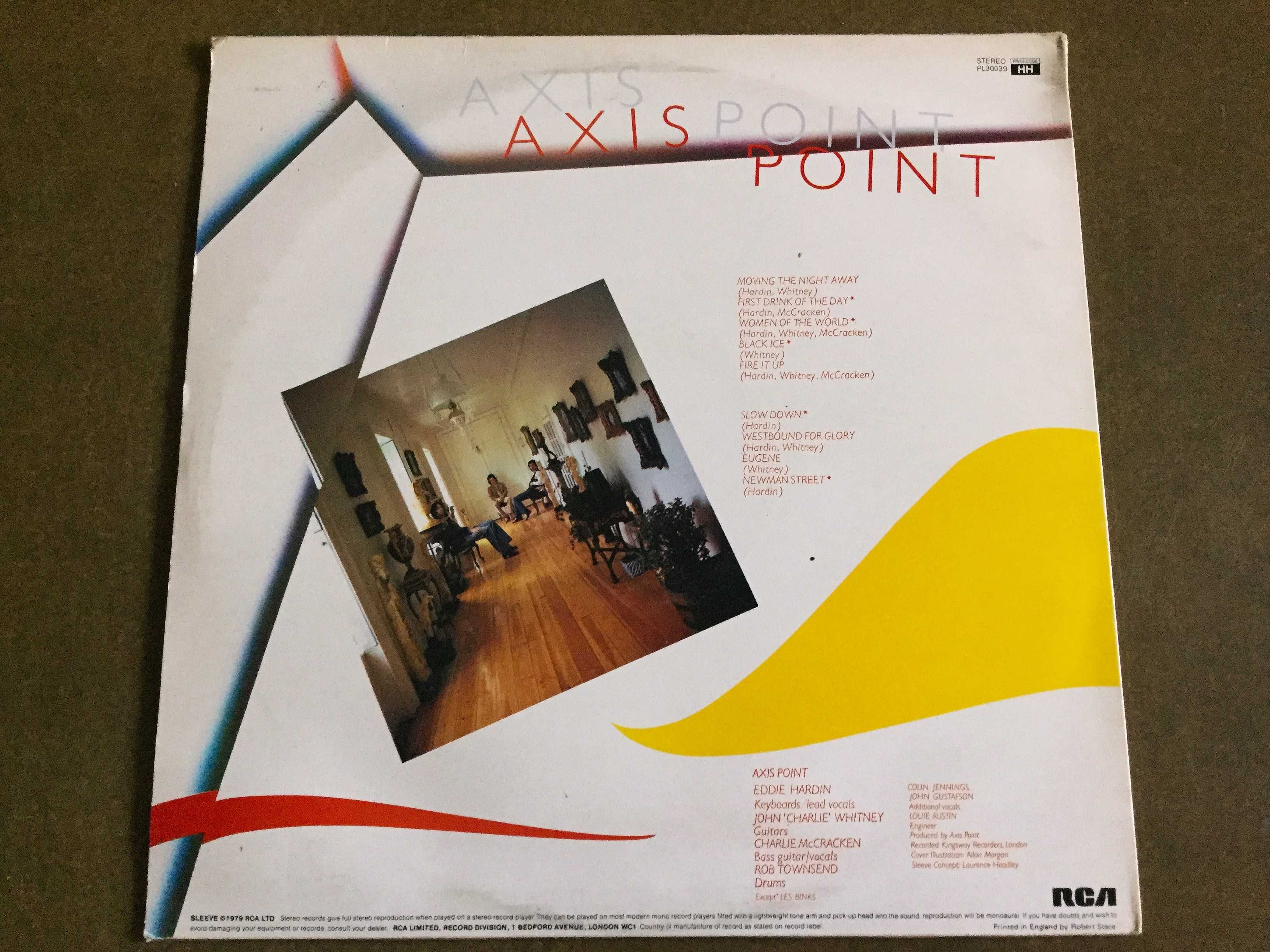 Axis Point – Axis Point LP 1978r. UK 70zł (Blues Rock)